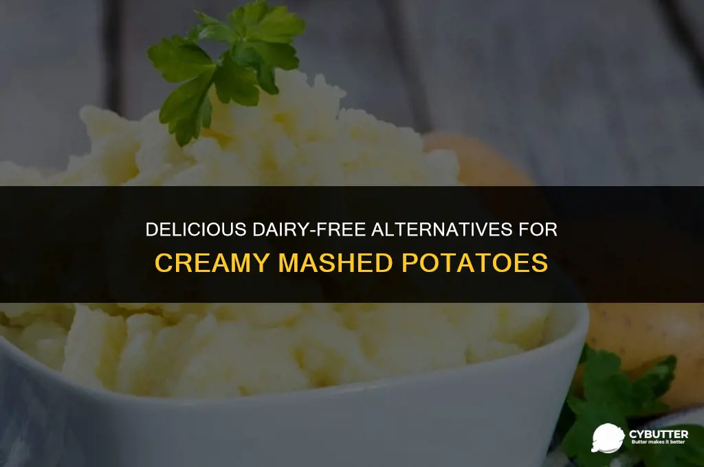 what can i use instead of butter for mashed potatoes