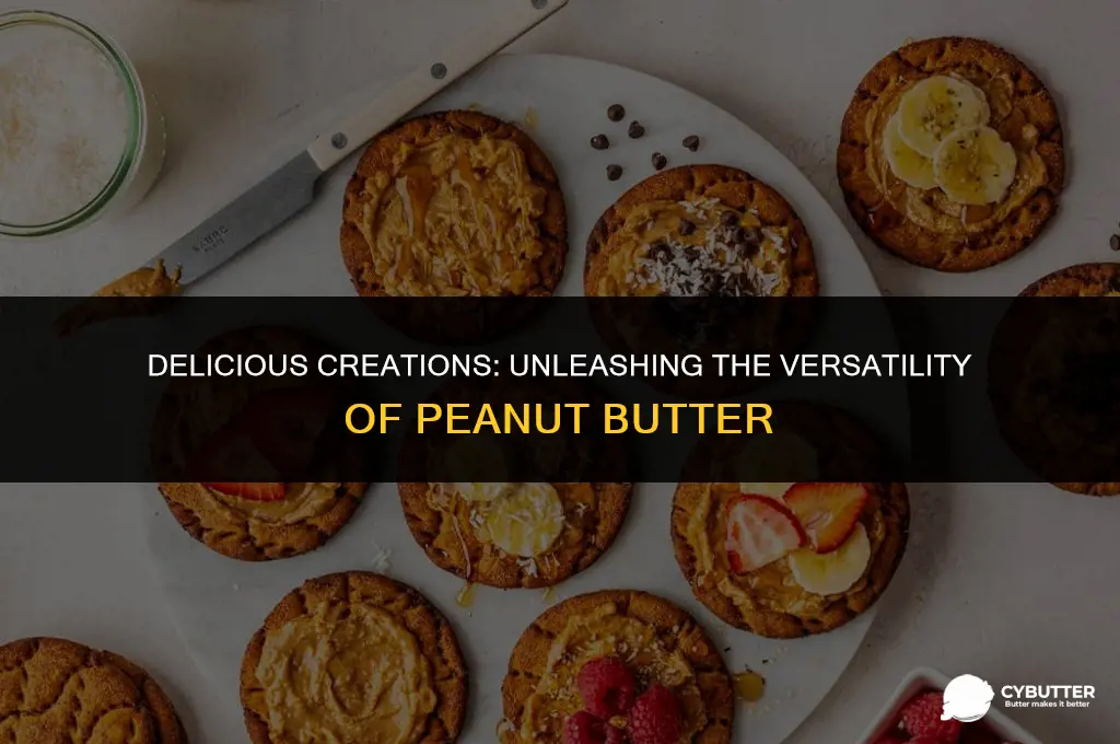 what can you make with peanut butter
