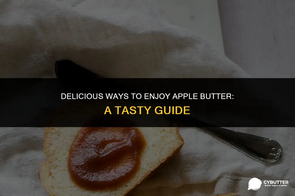 what can you put apple butter on