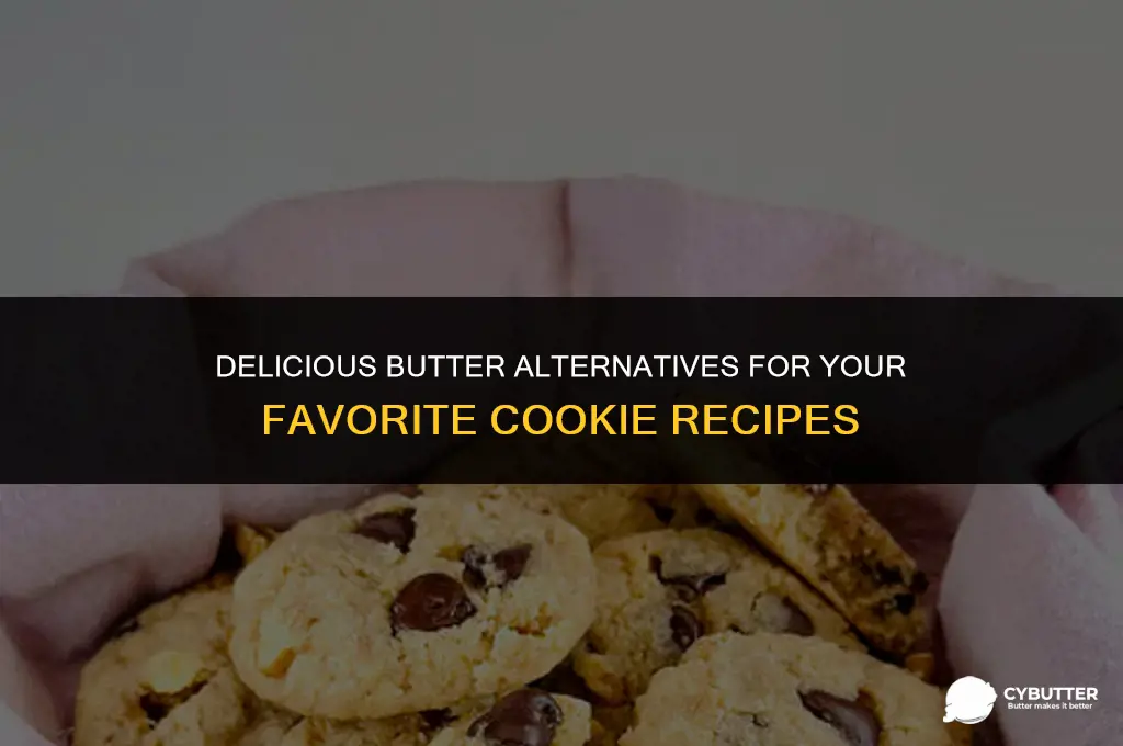 what can you substitute butter with in cookies
