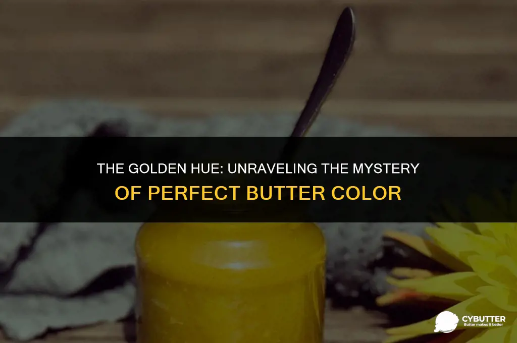 what color is good butter