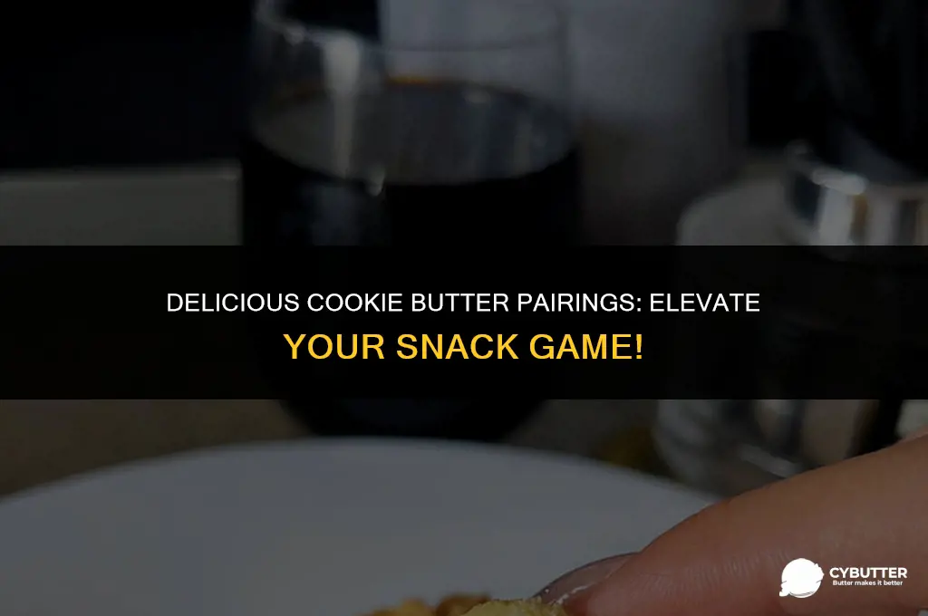 what cookie butter good on