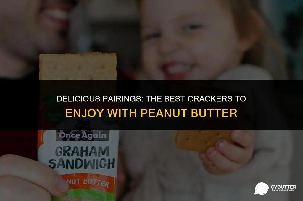 what crackers are good with peanut butter