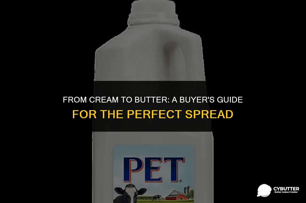 what cream do i buy to make butter