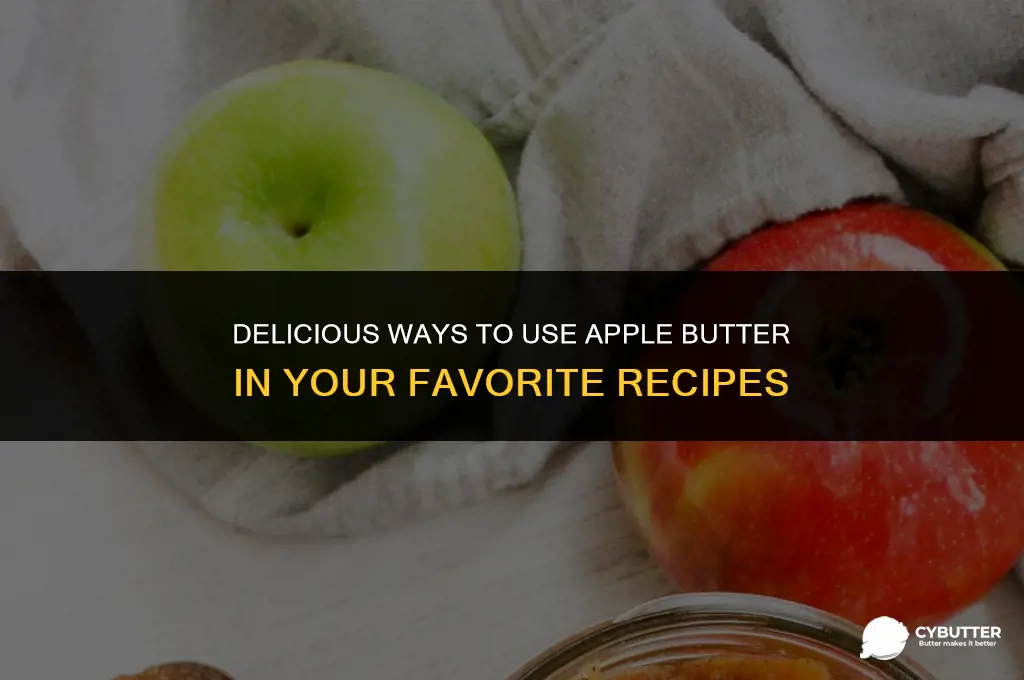 what do i do with apple butter