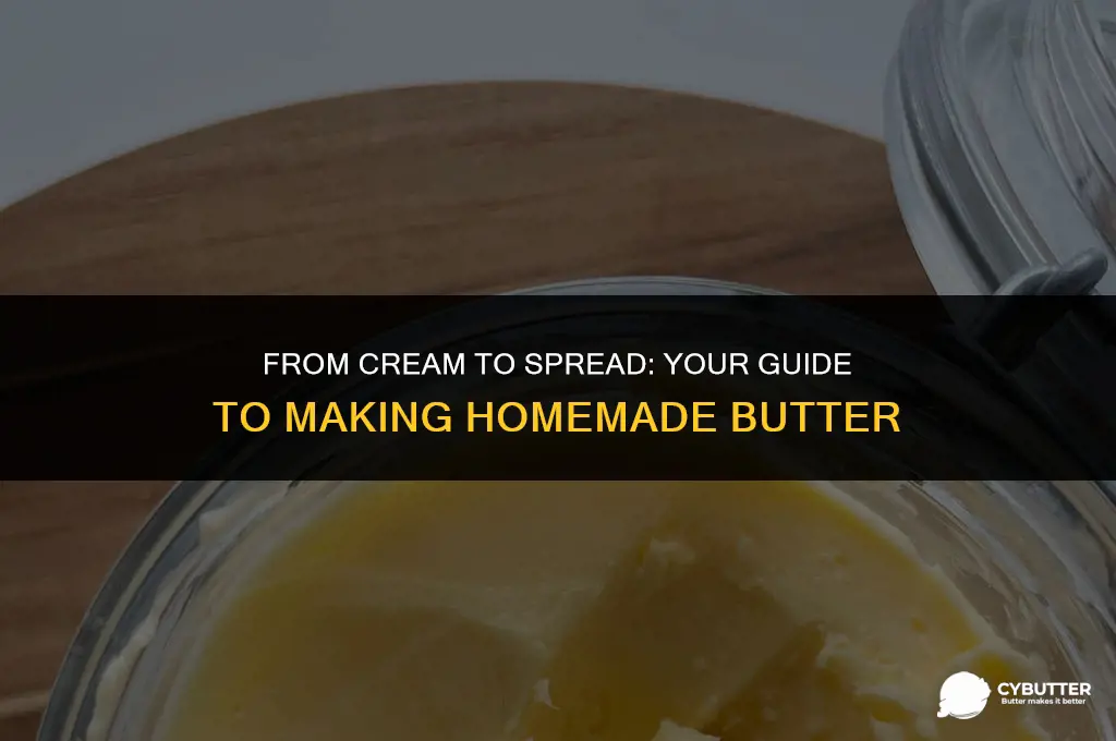 what do you need to make homemade butter