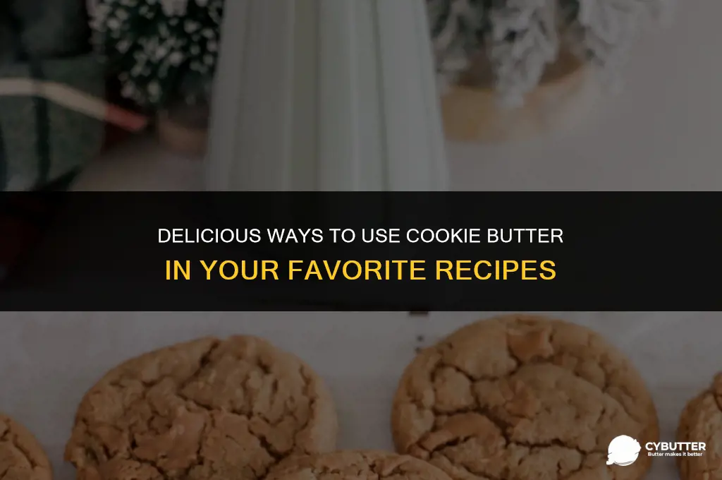 what do you use cookie butter for