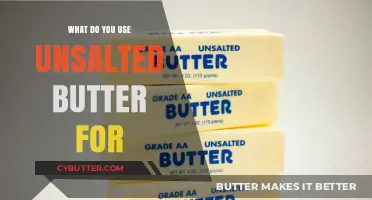 Unsalted Butter: Versatile Uses in Sweet and Savory Recipes