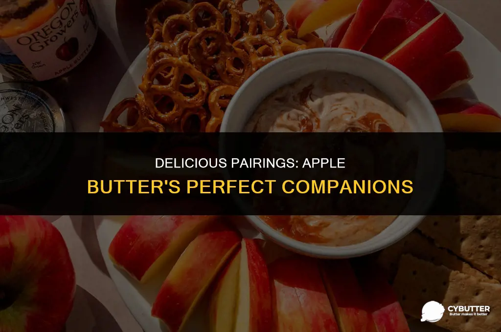 what does apple butter go good with