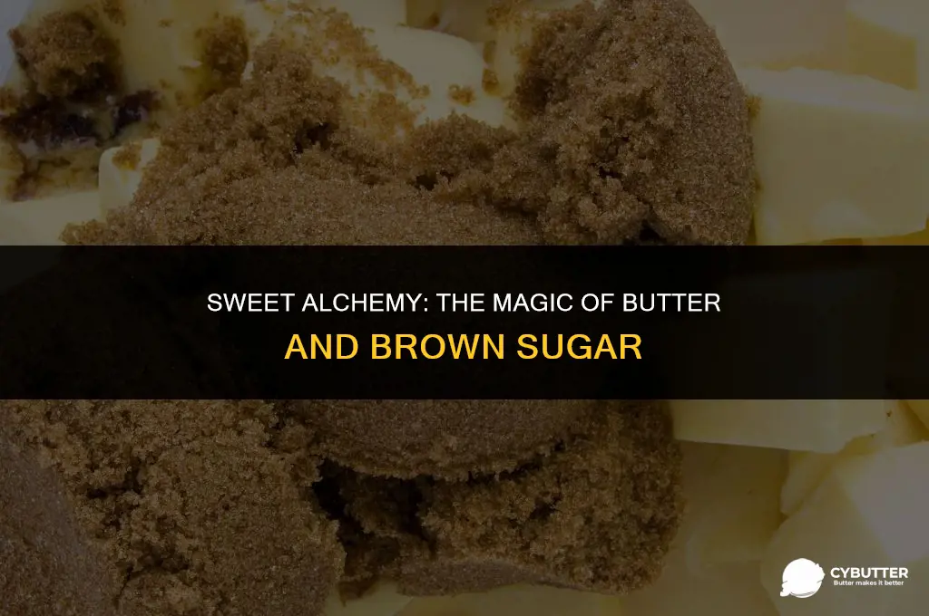 what does butter and brown sugar make