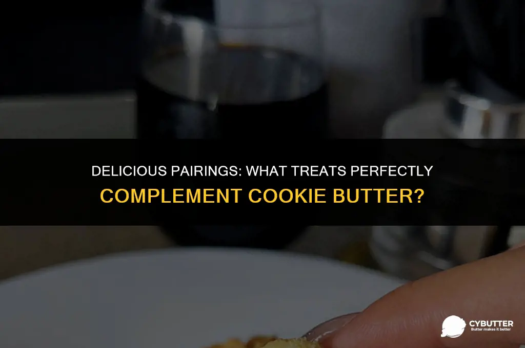 what does cookie butter go good with