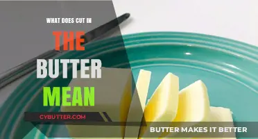 Understanding Culinary Slang: What Does 'Cut in the Butter' Mean?
