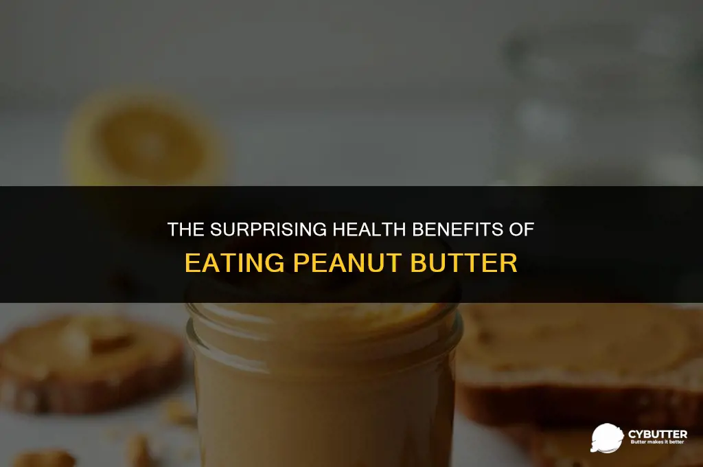 what does eating peanut butter do