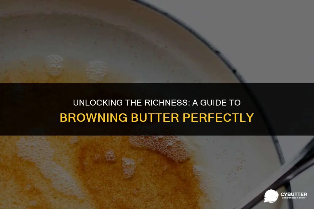 what does it mean to brown butter