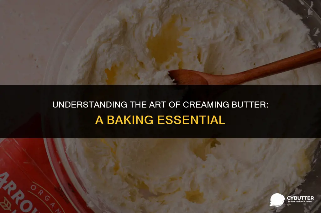 what does it mean to cream butter