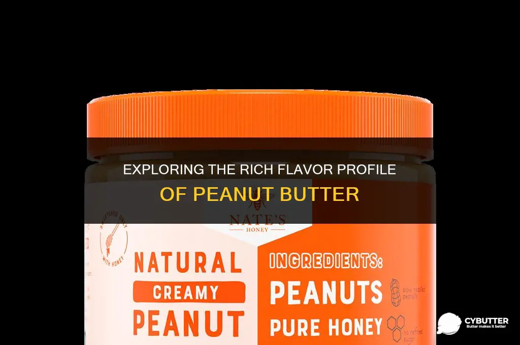 what does peanut butter taste like