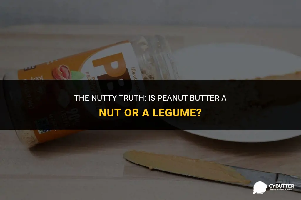 what food category is peanut butter