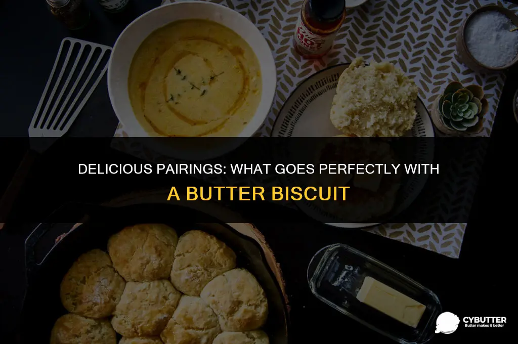 what goes good with a butter biscuit