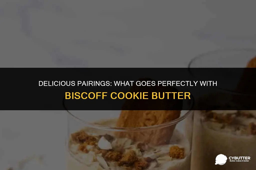 what goes good with biscoff cookie butter