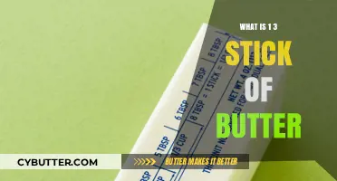 Understanding Butter Measurements: A Simple Guide to 1/3 Stick