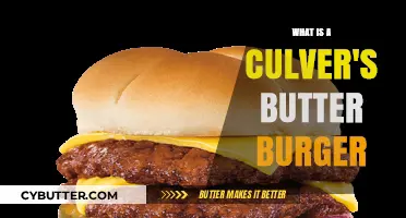 Savoring Simplicity: The Classic Culver's Butter Burger Delight