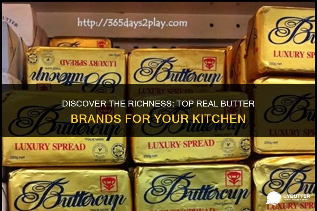 what is a good brand of real butter
