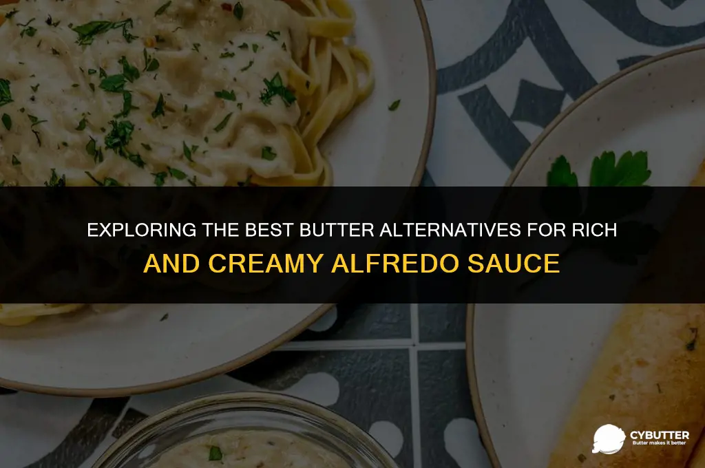 what is a good butter substitute for alfrado