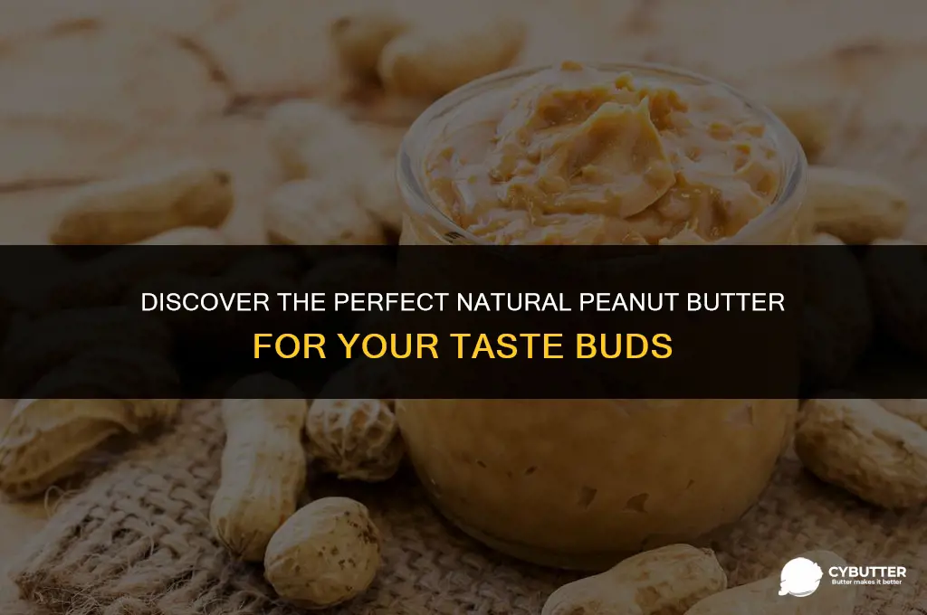 what is a good natural peanut butter