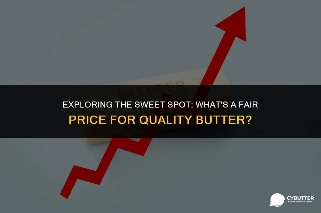 what is a good price for butter