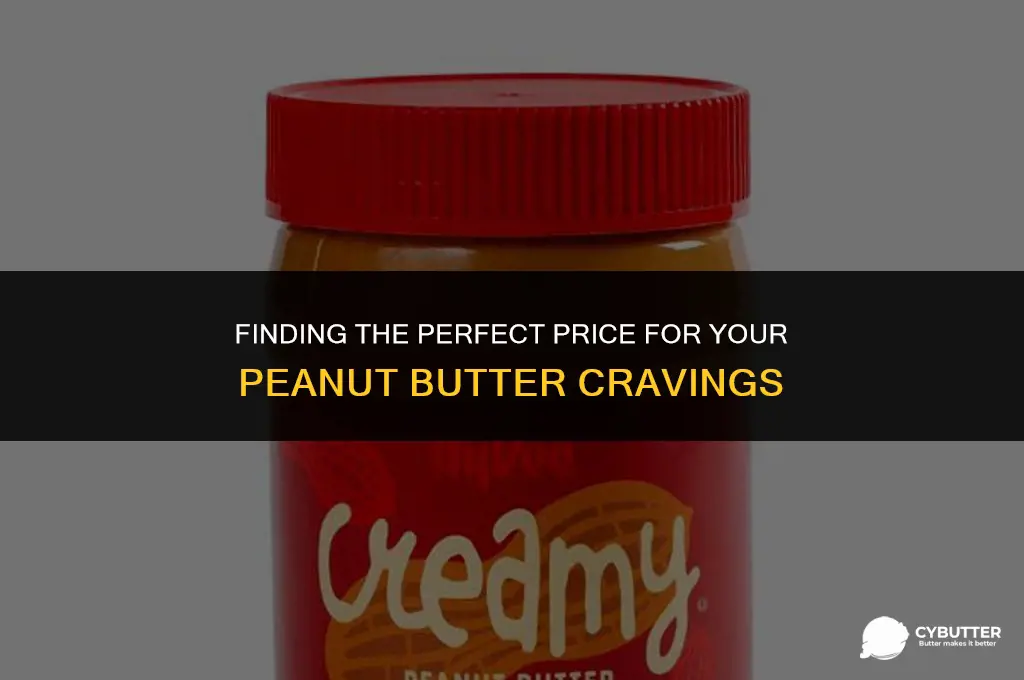 what is a good price for peanut butter