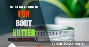 Ideal Mason Jar Sizes for Homemade Body Butter: A Guide