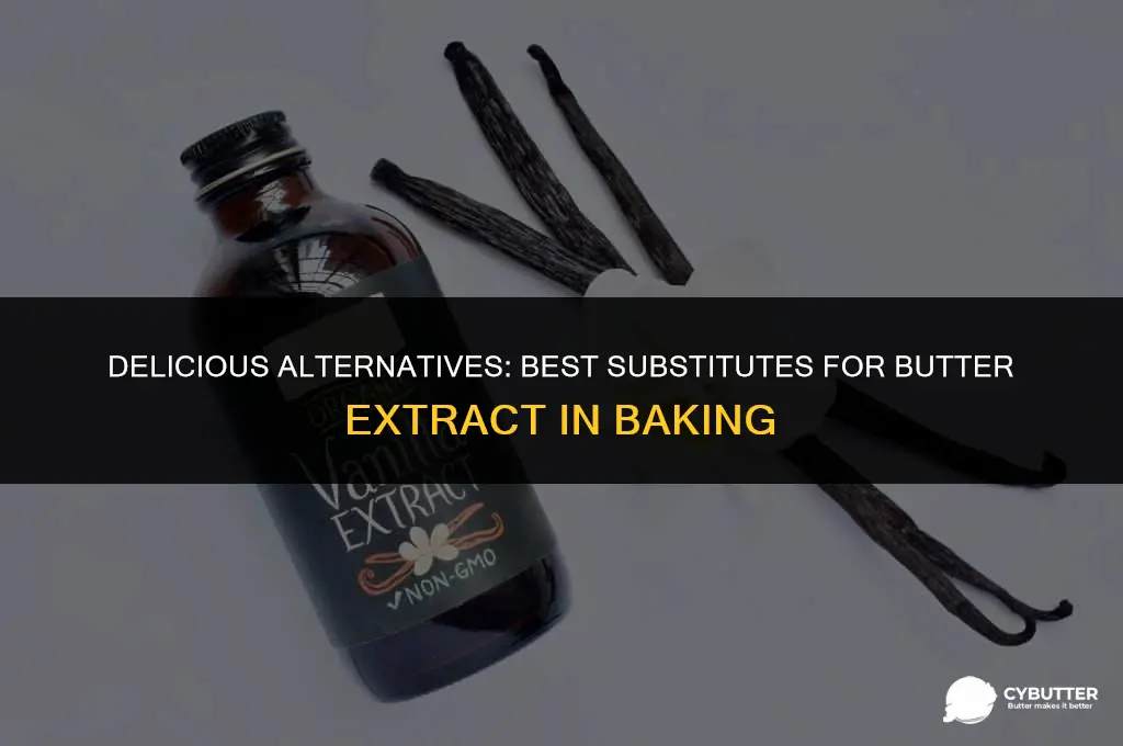 what is a good substitute for butter extract