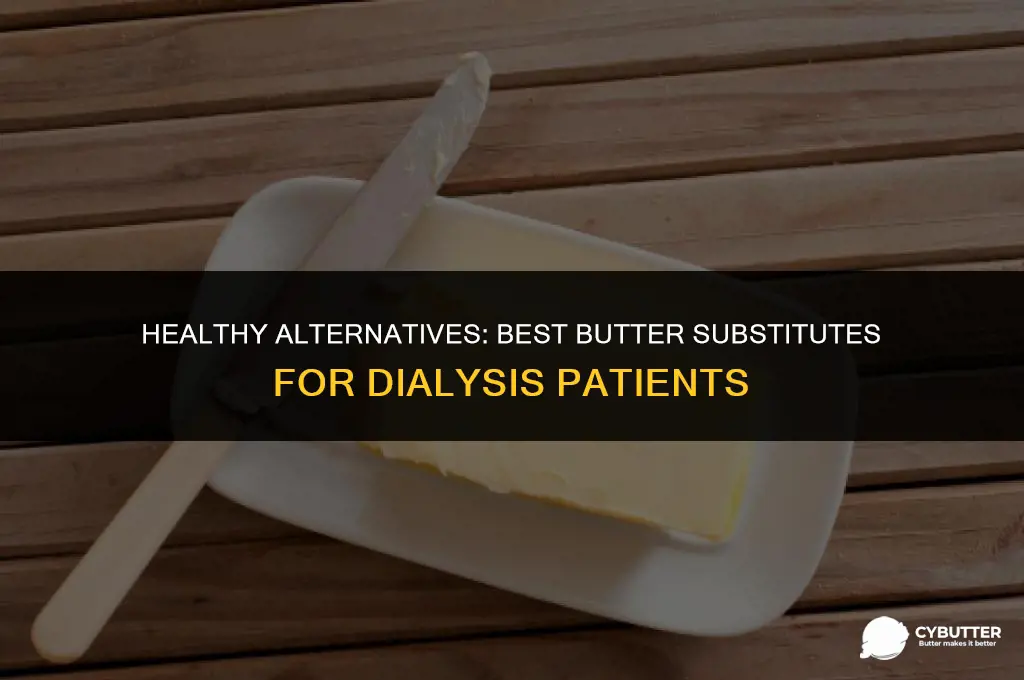 what is a good substitute for butter for dialysis patients