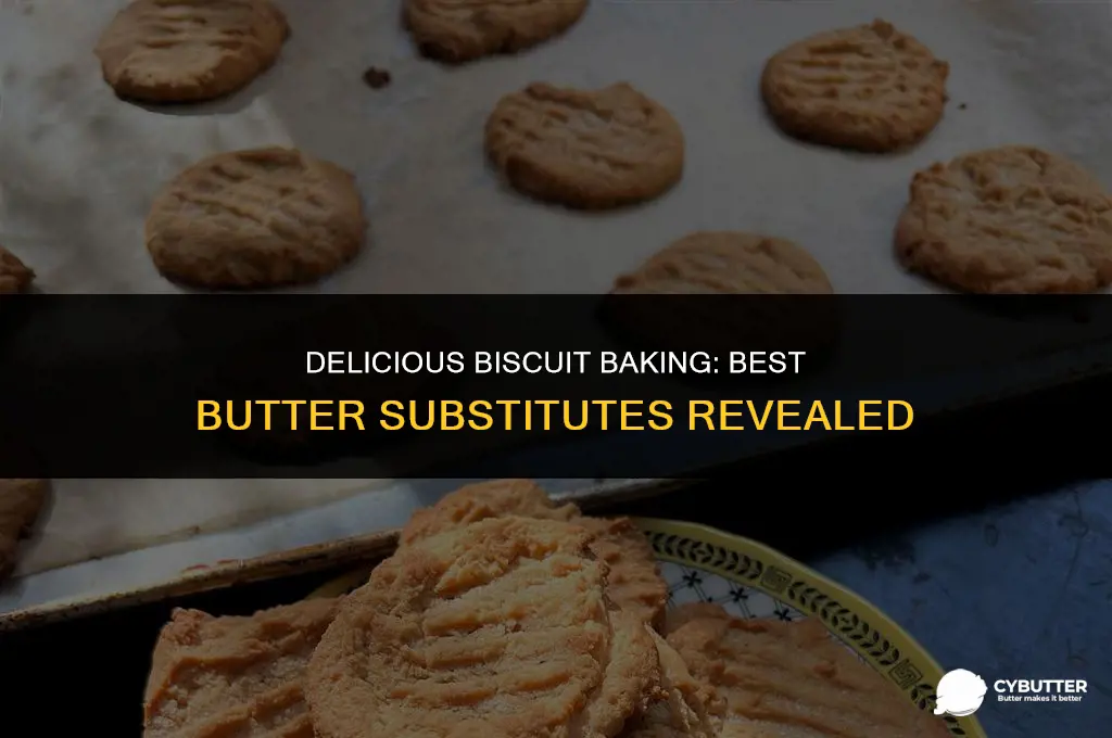 what is a good substitute for butter in baking biscuits