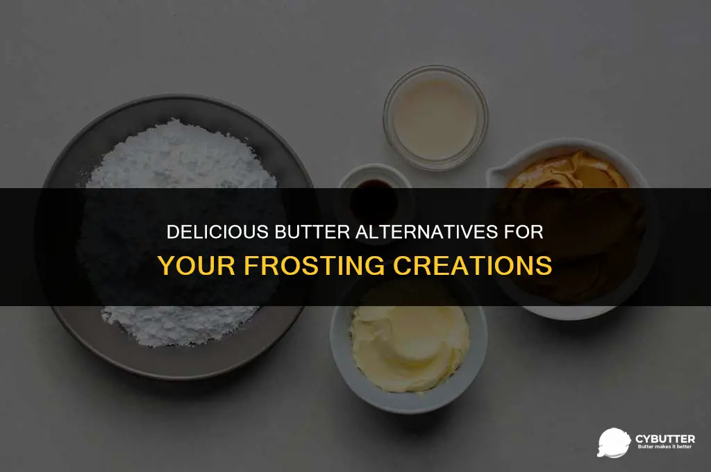 what is a good substitute for butter in frosting