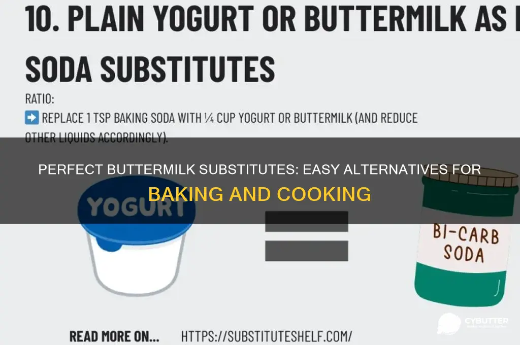 what is a good substitute for butter milk