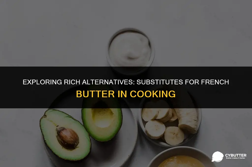 what is a good substitute for french butter