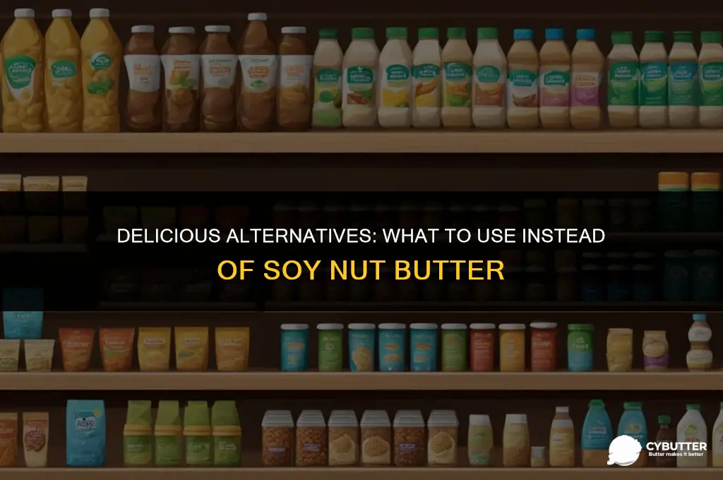 what is a good substitute for soynut butter