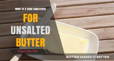 Delicious Alternatives: Best Substitutes for Unsalted Butter in Baking