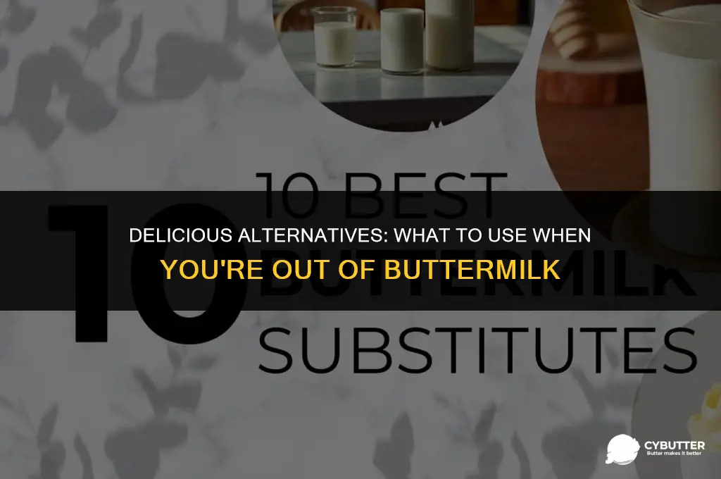 what is a substitute for butter milk