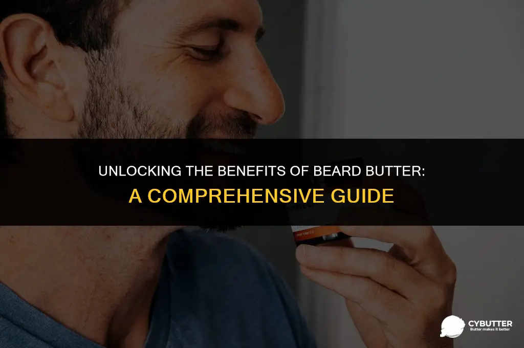 what is beard butter good for