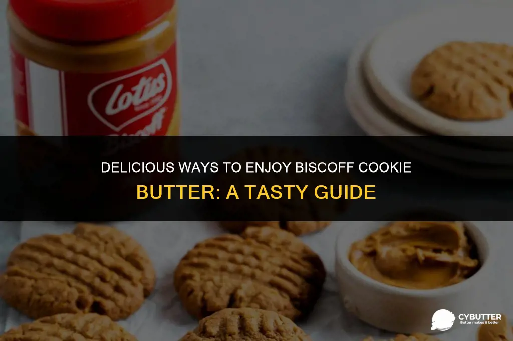 what is biscoff cookie butter good on