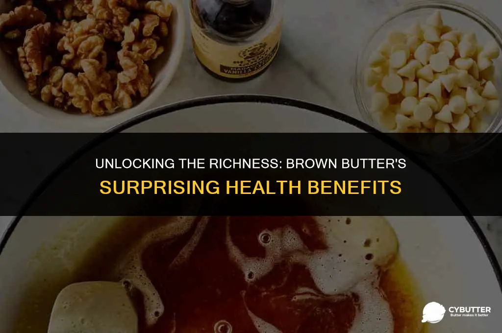 what is brown butter good for