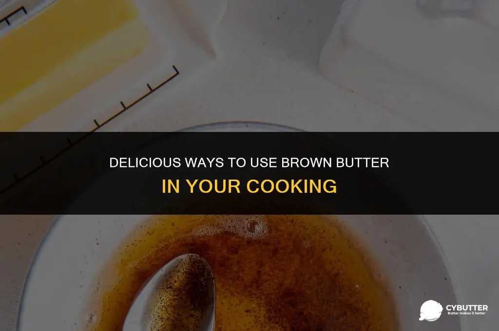 what is brown butter good on