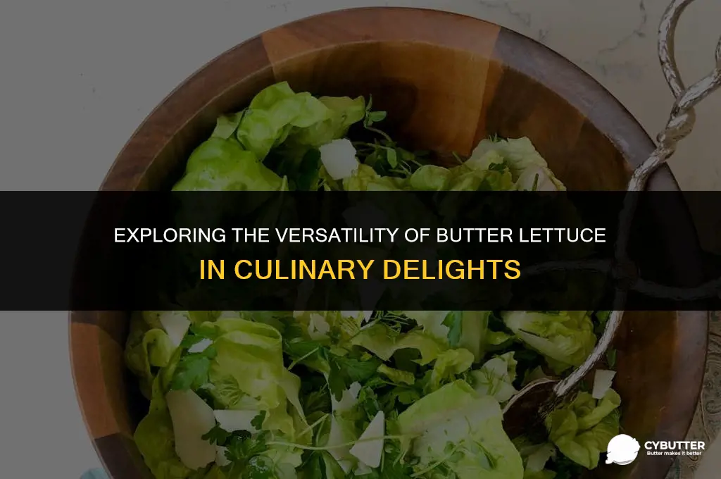 what is butter lettuce used for