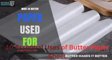 Unveiling the Versatile Uses of Butter Paper in Cooking and Baking