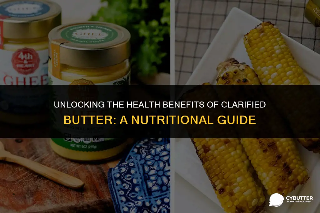 what is clarified butter good for