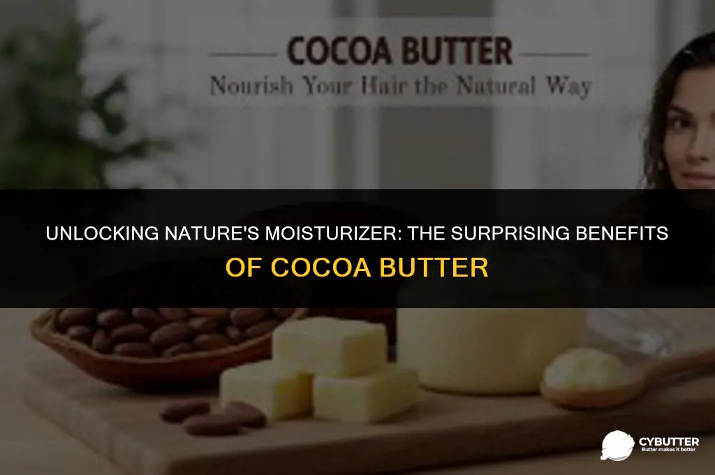 what is coca butter good for