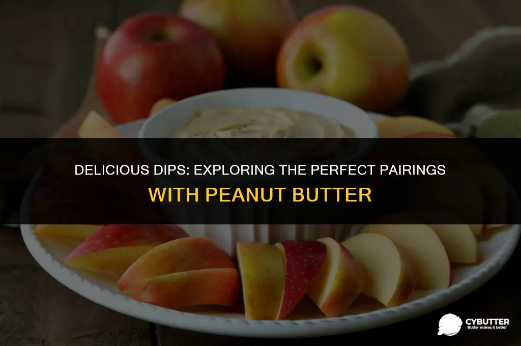what is good dipped in peanut butter