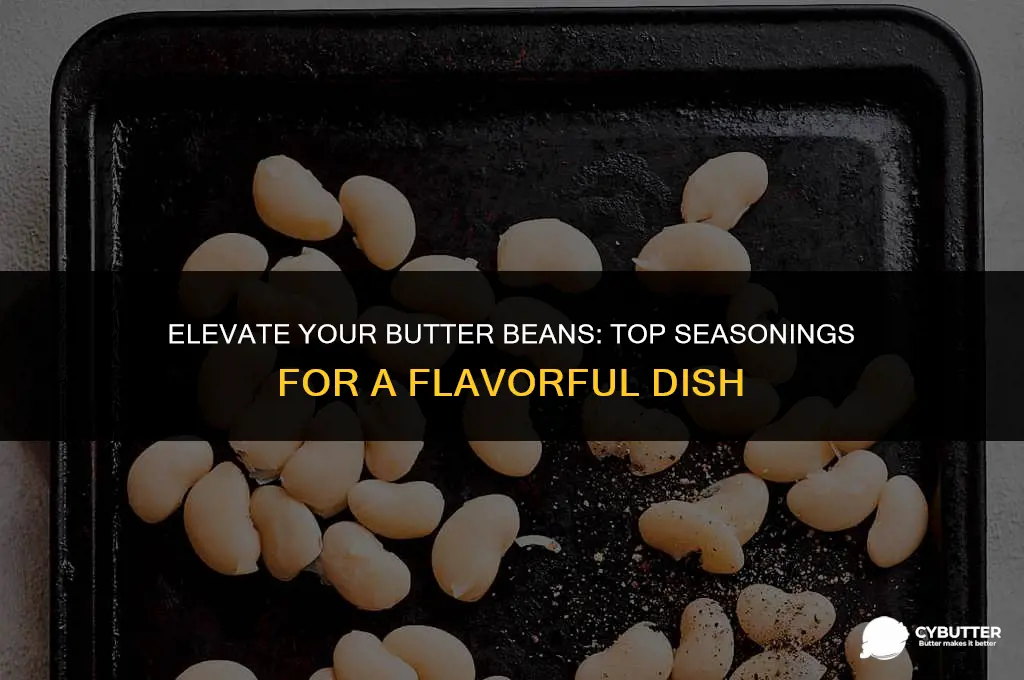 what is good to season butter beans with